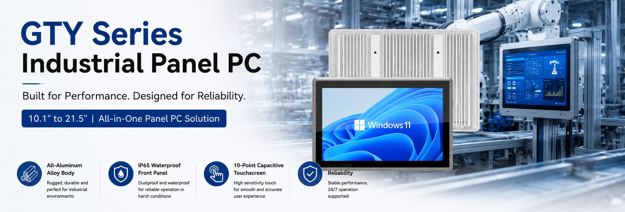 industrial Panel Pc for automation
