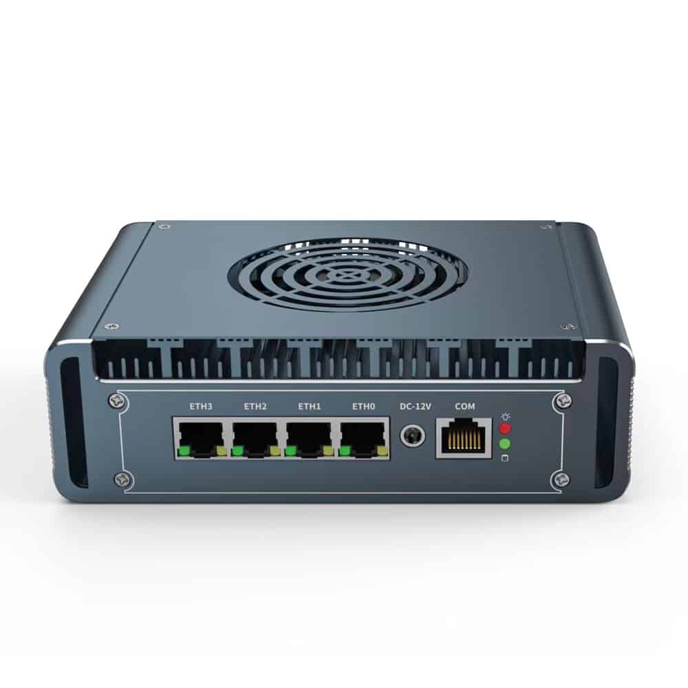 Firewall Cpu 4LAN Fan Firewall Computer N5105 - JIERUICC