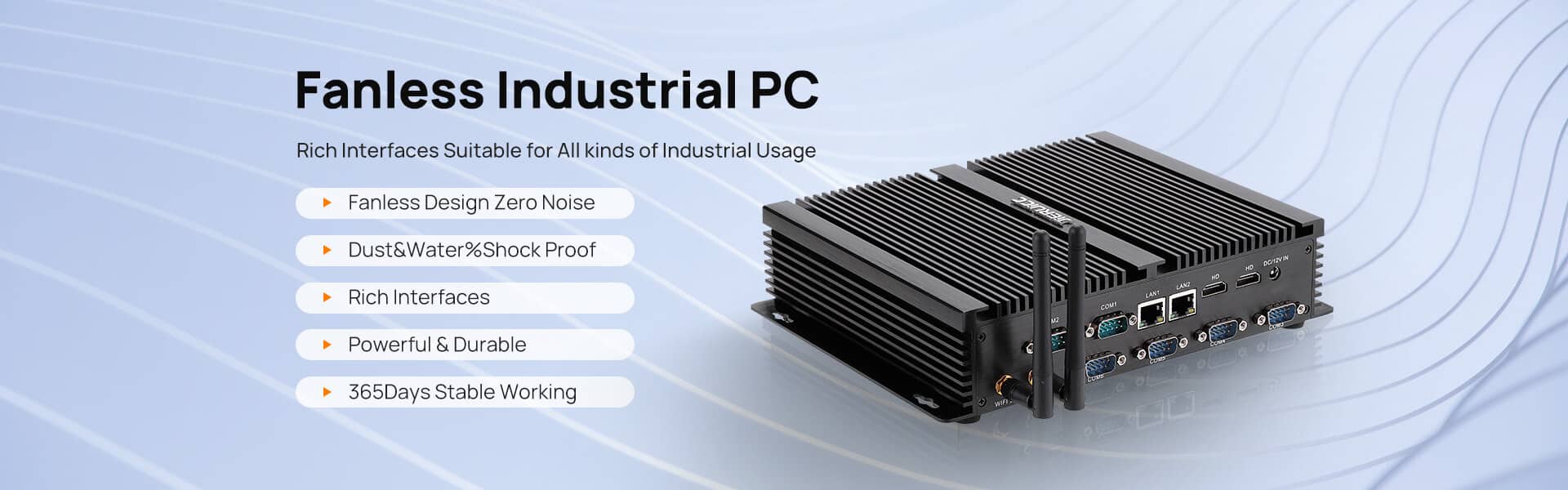 fanless industrial pc