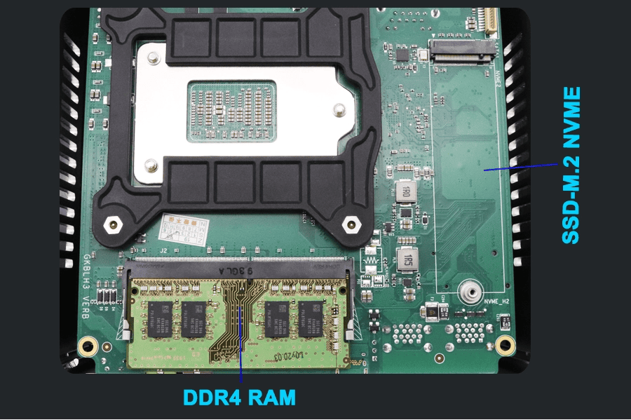 NUC mini pc with  Intel Core I7 I9 8th-10th