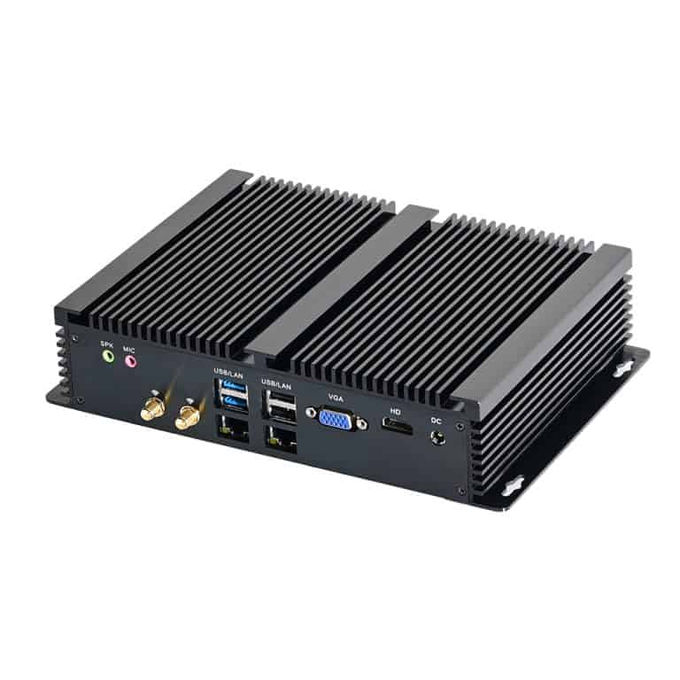 Fanless Industrial Mini PC I7 I5 I3 i5-7260U i7 8550U i7 8550U