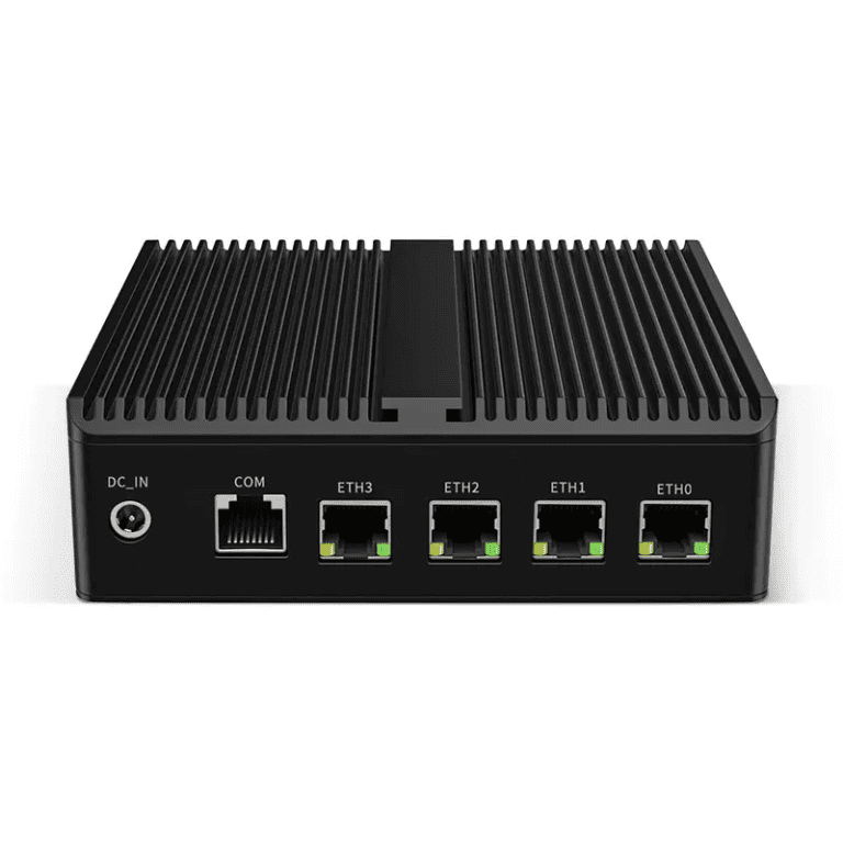 Fanless Mini PC 12th Gen Intel Celeron J6412 J6413