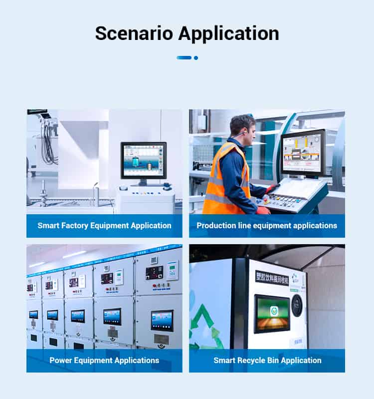 IP65 Industrial Multi-point Capacitive Touch Screen Monitors - JIERUICC