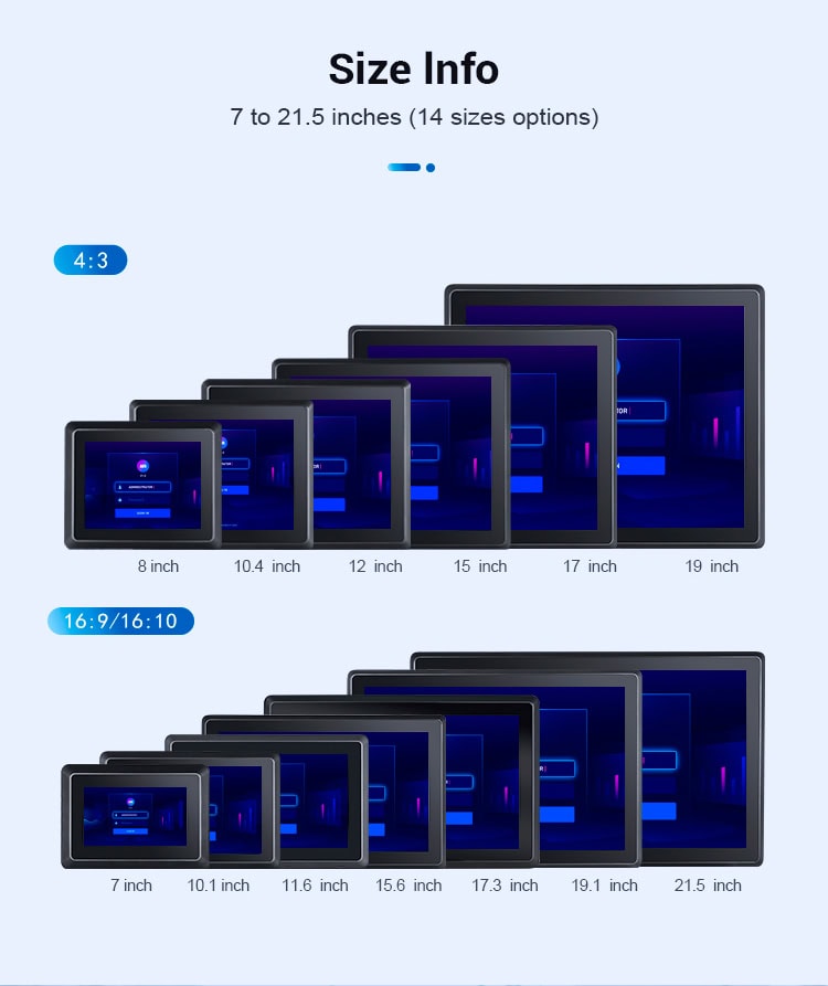 industrial panel pcs