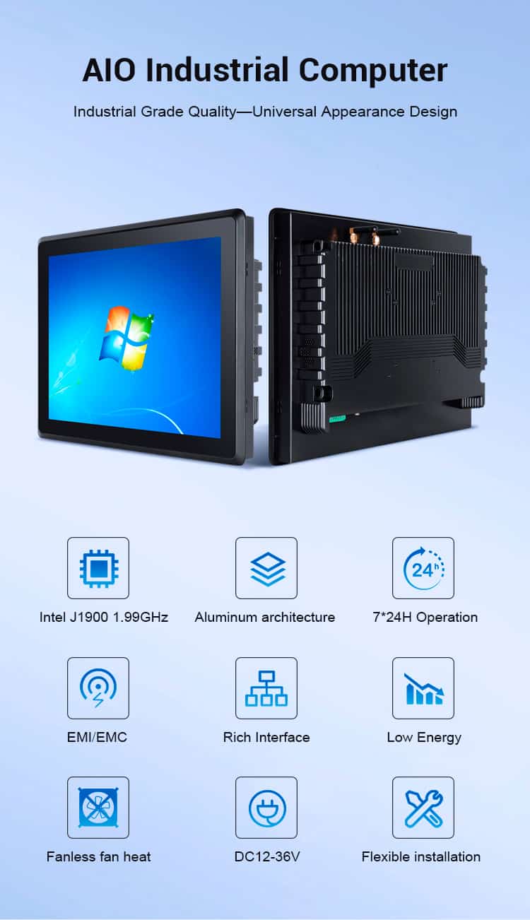 j1900 industrial panel pc tablet pc 