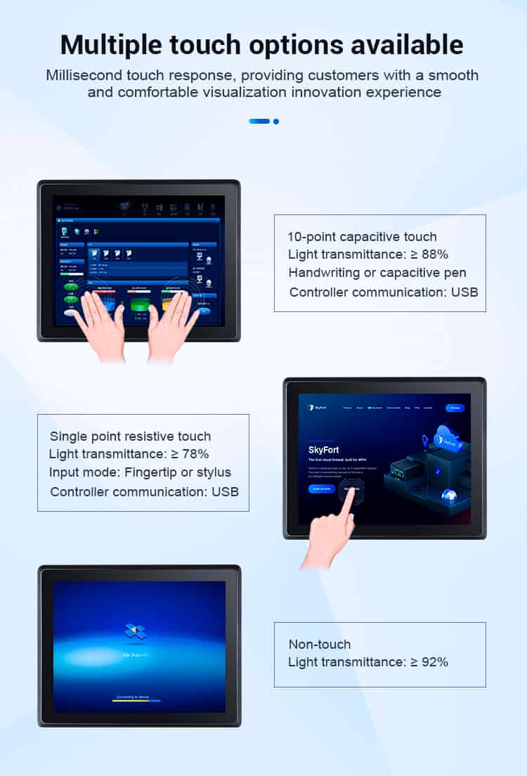 j1900 industrial panel pc tablet pc