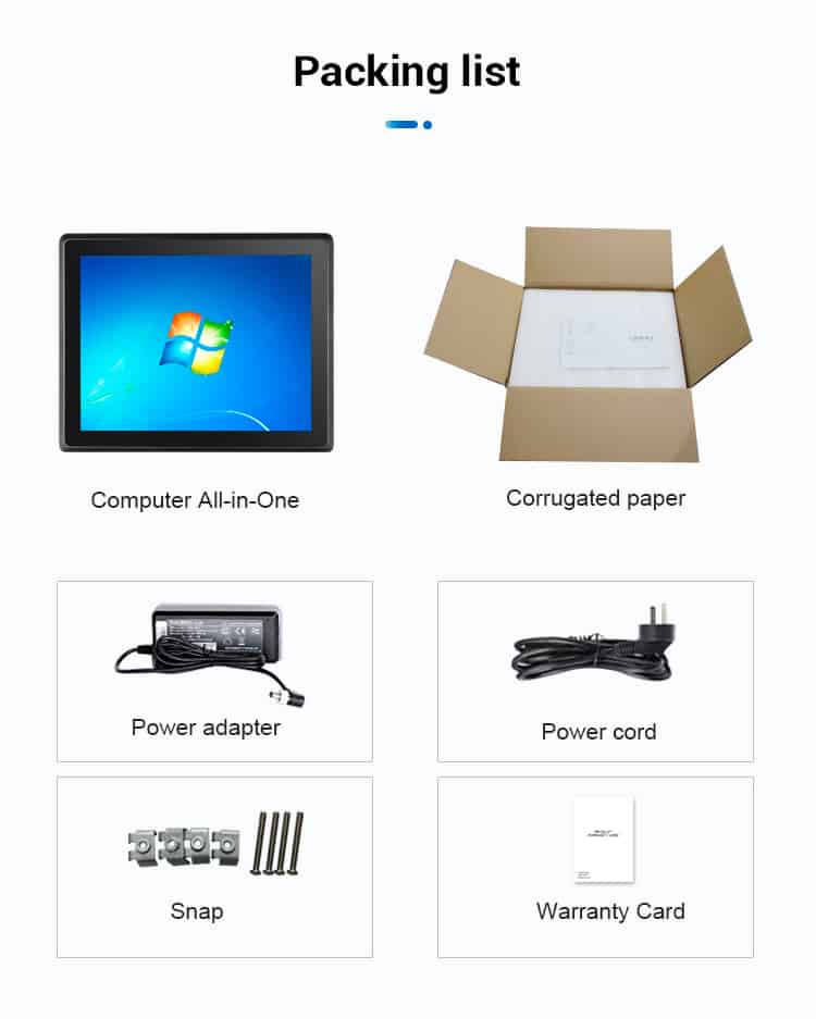 j1900 industrial panel pc tablet pc