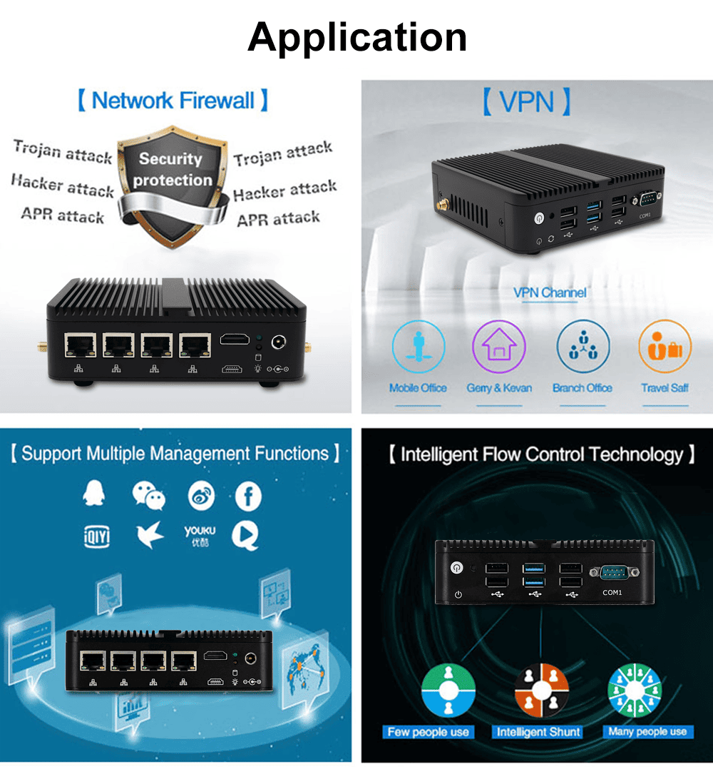 4LAN Firewall PC J4125 