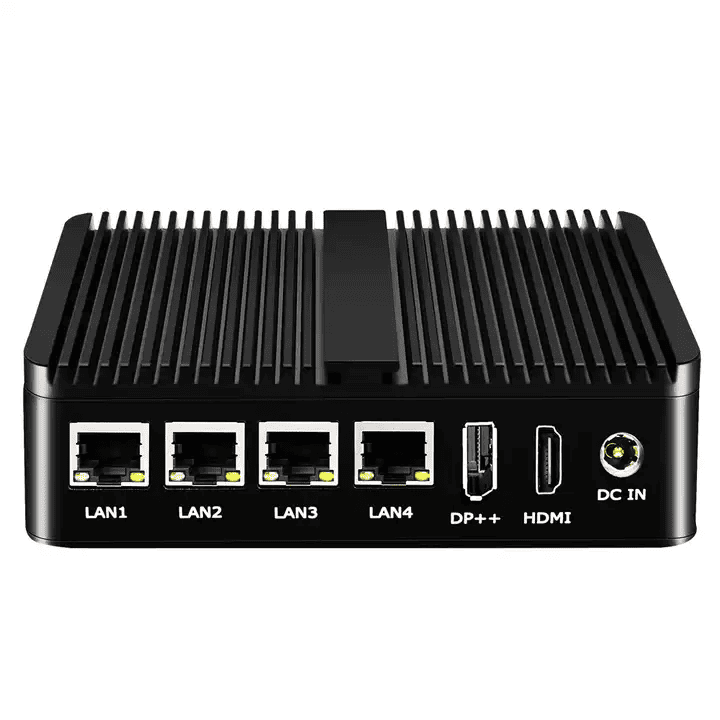 Fanless Firewall PC 12th Gen Intel Celeron GT4L-V3 J6412 N100