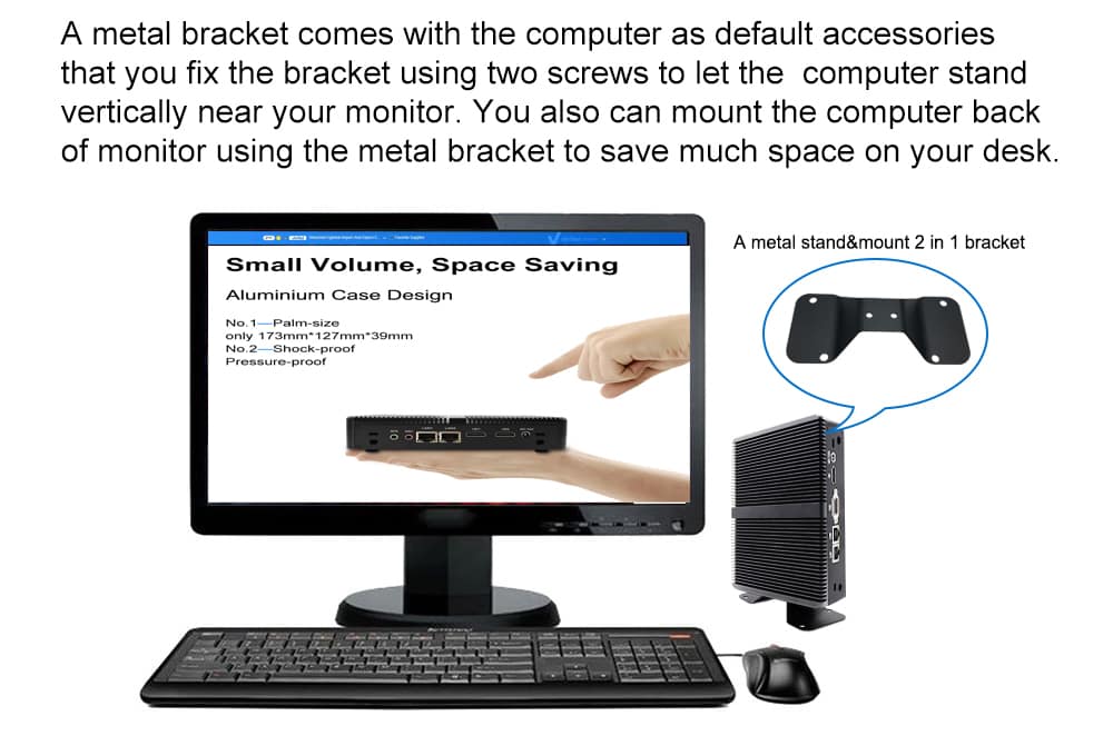 Small form factor PC j1900 