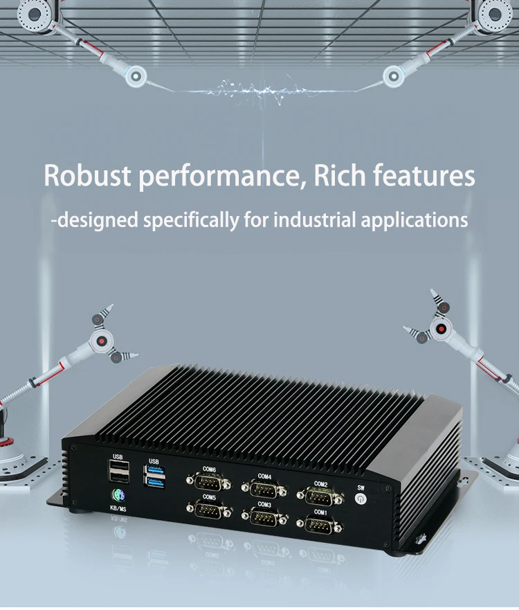 industrial embedded box pc i5 i7