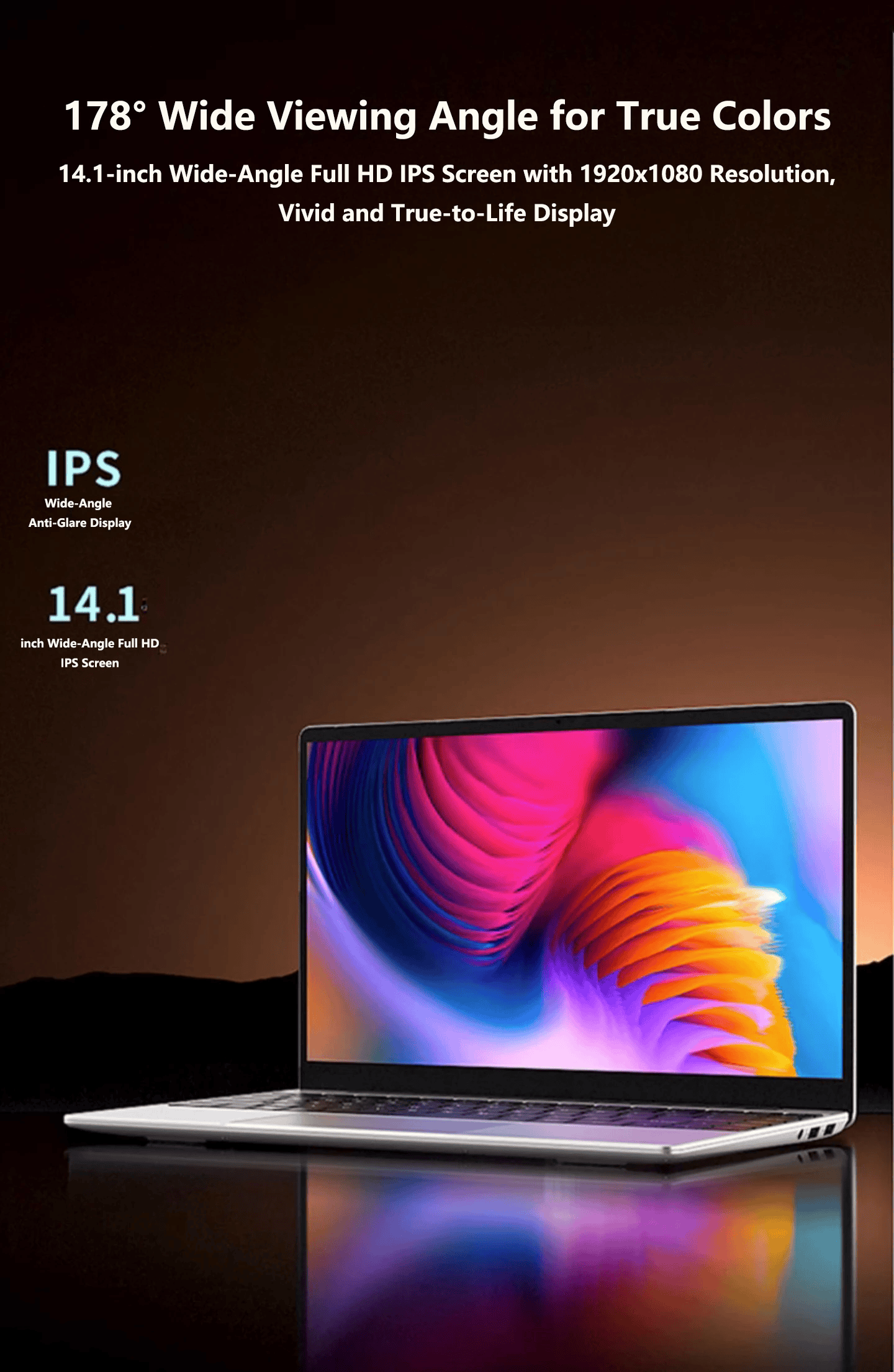 14inch laptop with n100 cpu 12gb ram 1tb ssd