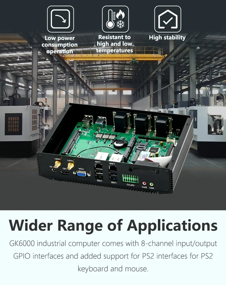 industrial embedded box pc i5 i7