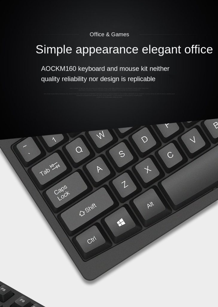 wired keyboard and mouse set