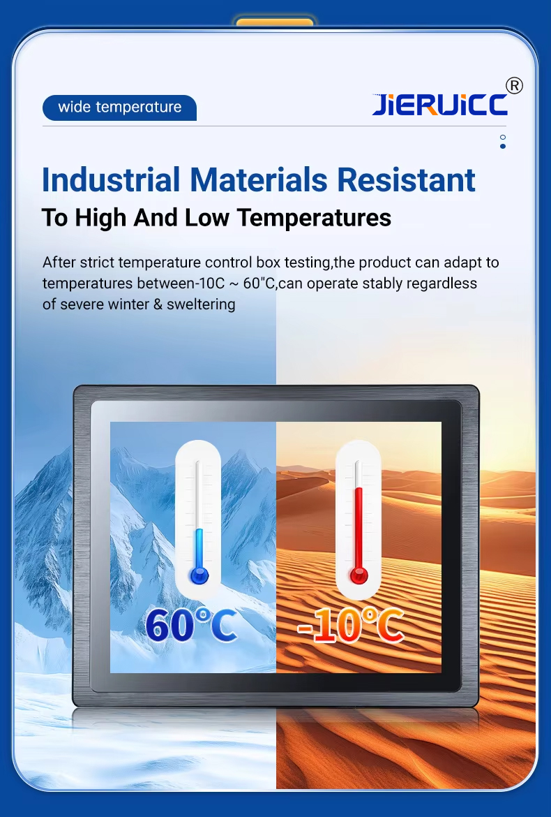 Rugged IP65 Industrial Monitor
