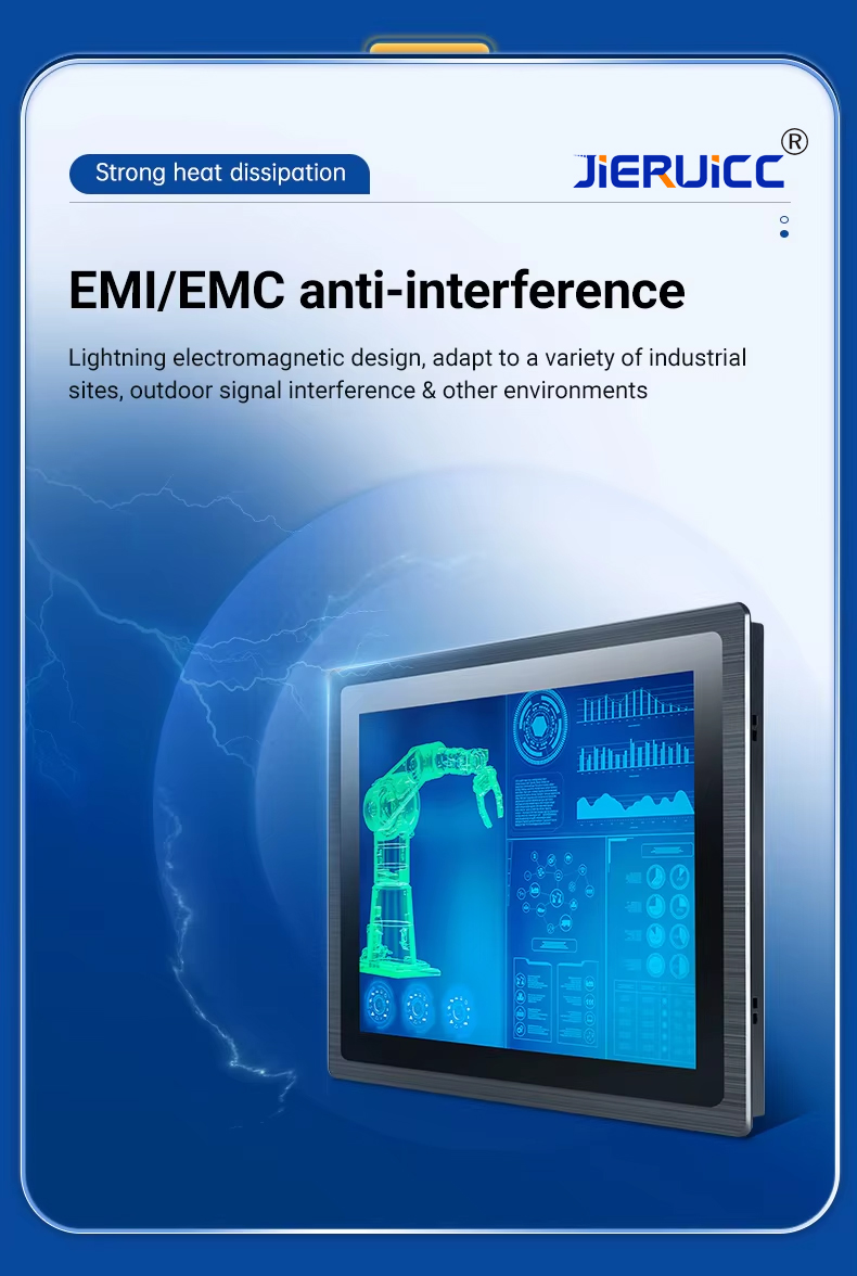 Rugged IP65 Industrial Monitor