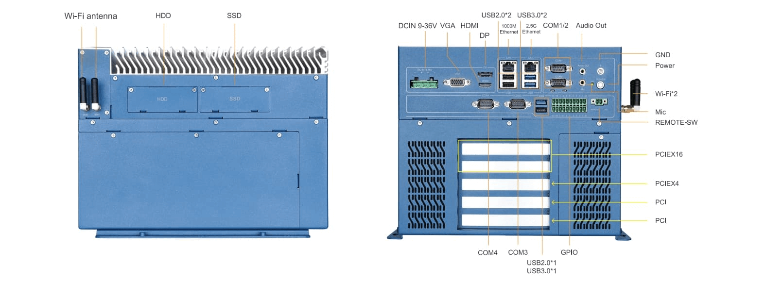 IPC with 4 PCI Slots