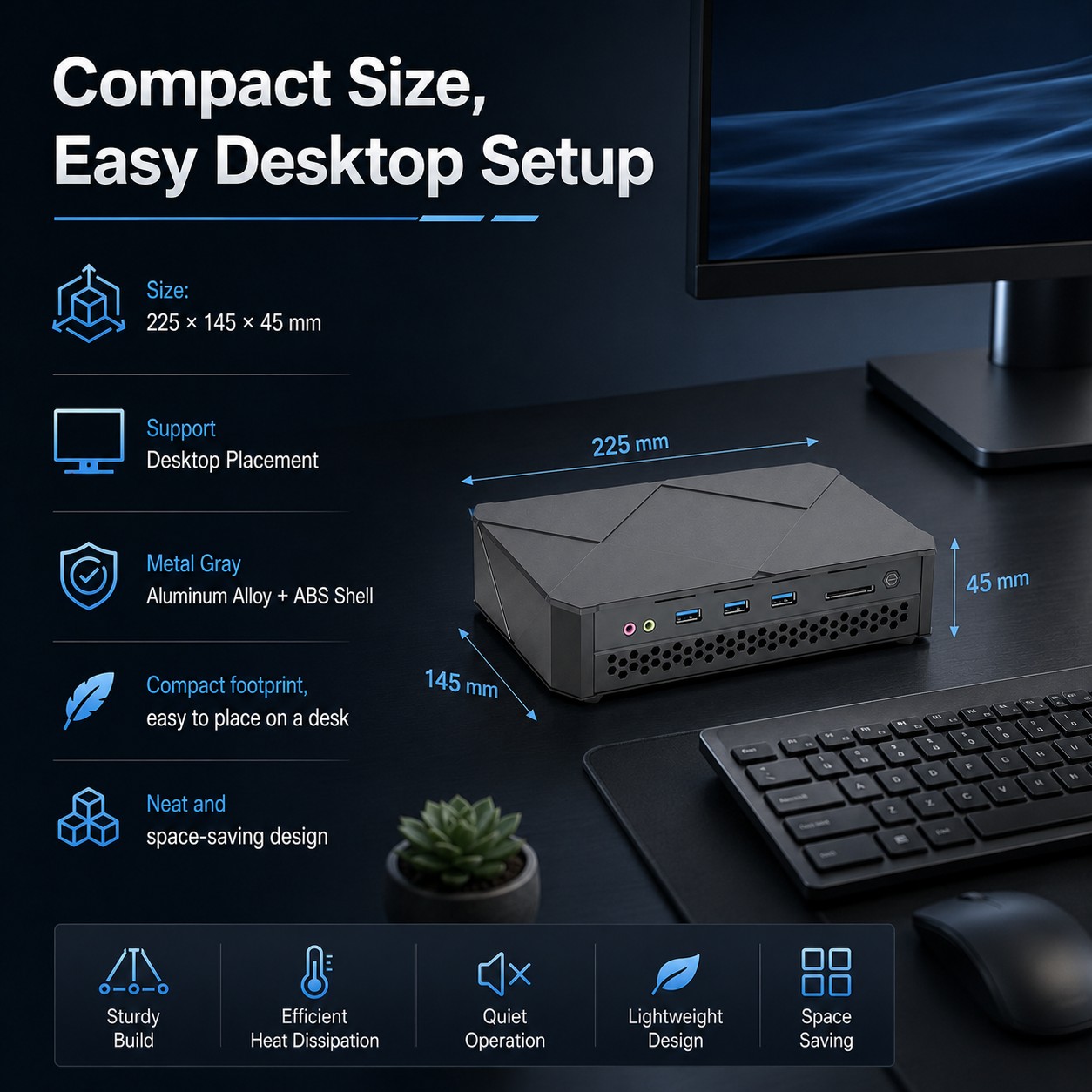 AMD Ryzen Mini PC GA5000