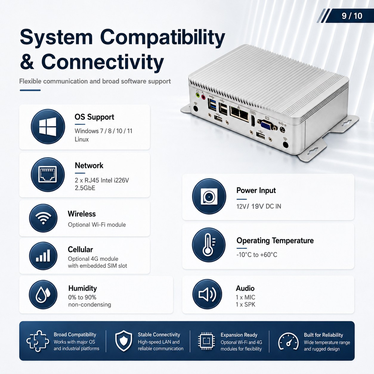 China industrial pc manufacturer