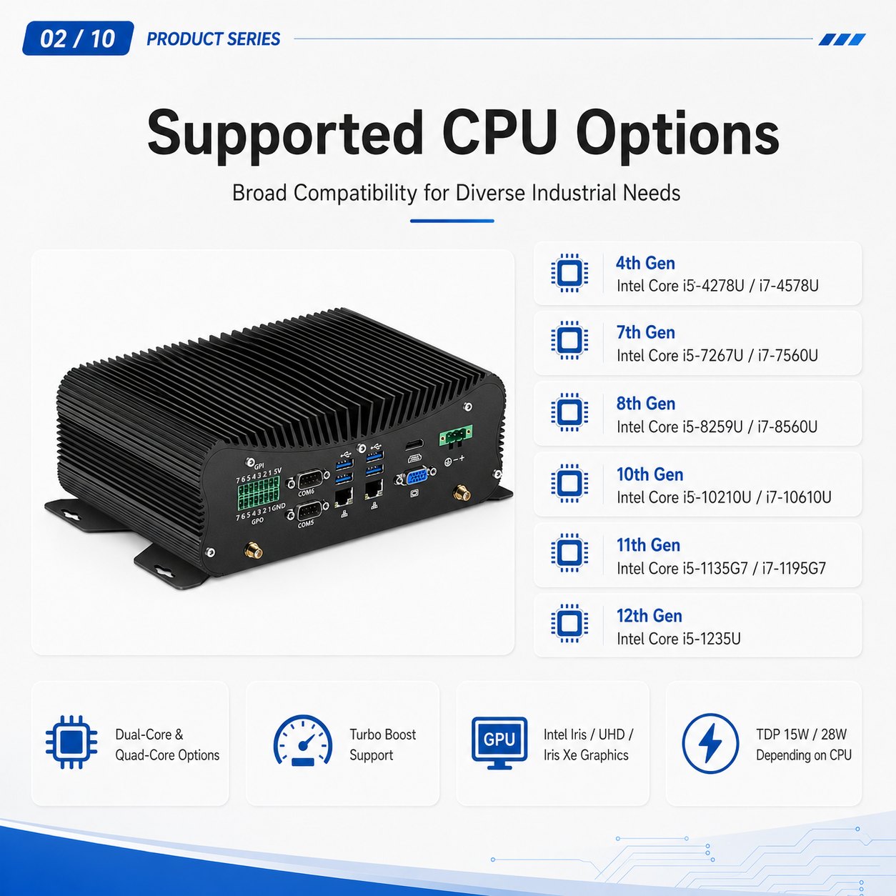 industrial pc manufacturer JIERUICC