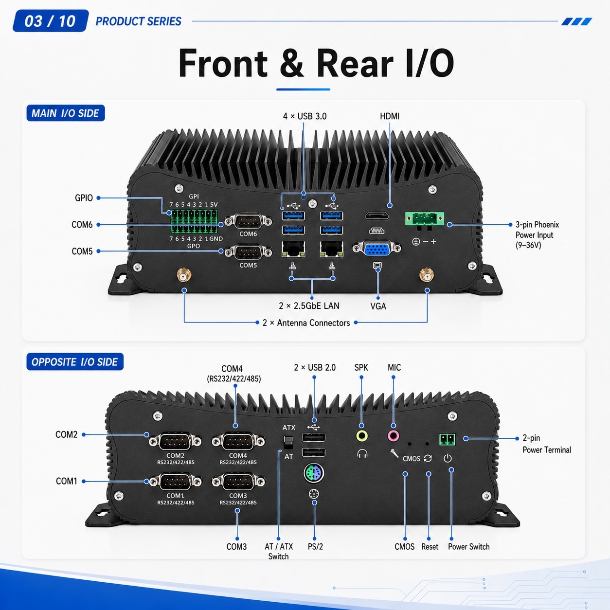 industrial pc manufacturer JIERUICC