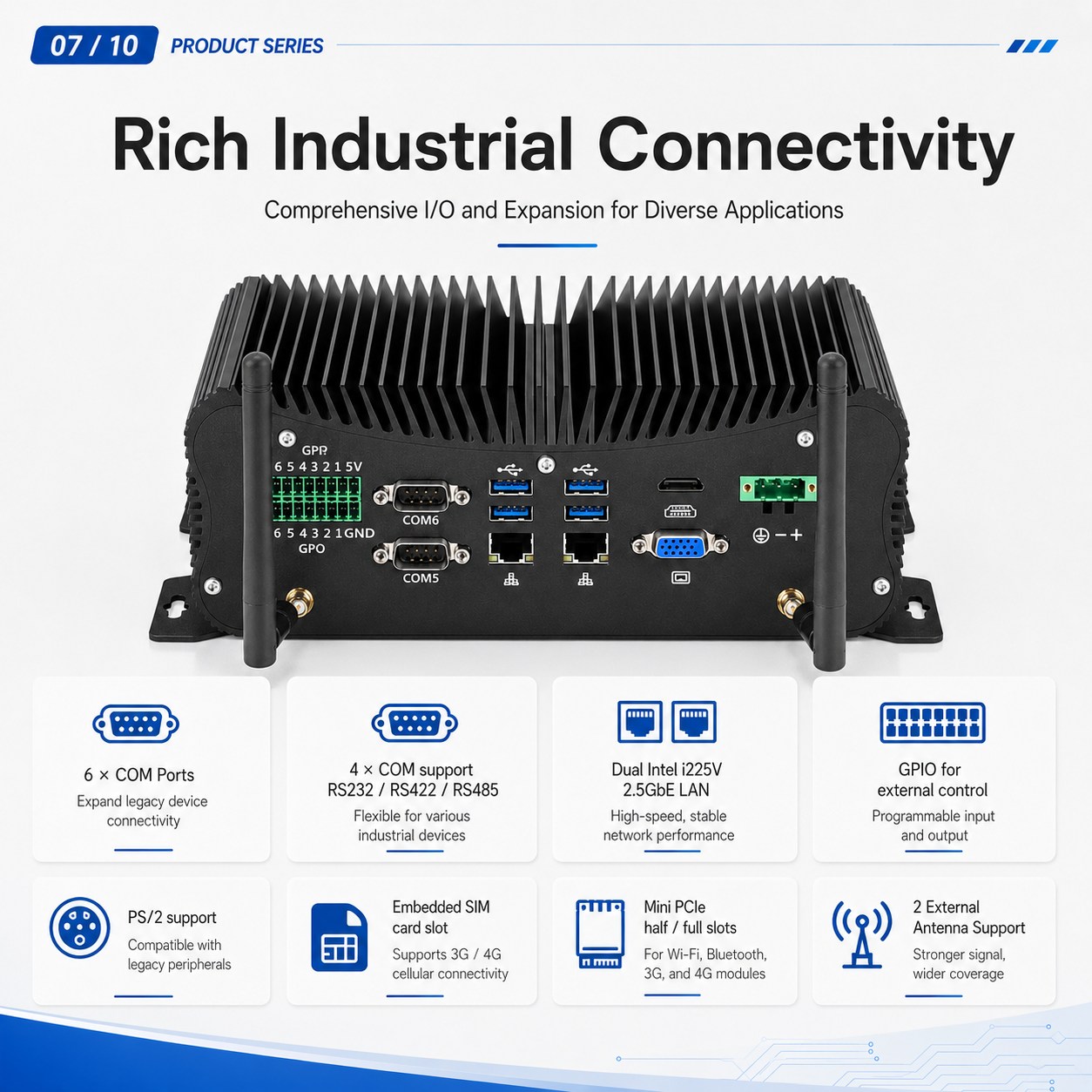 industrial pc manufacturer JIERUICC