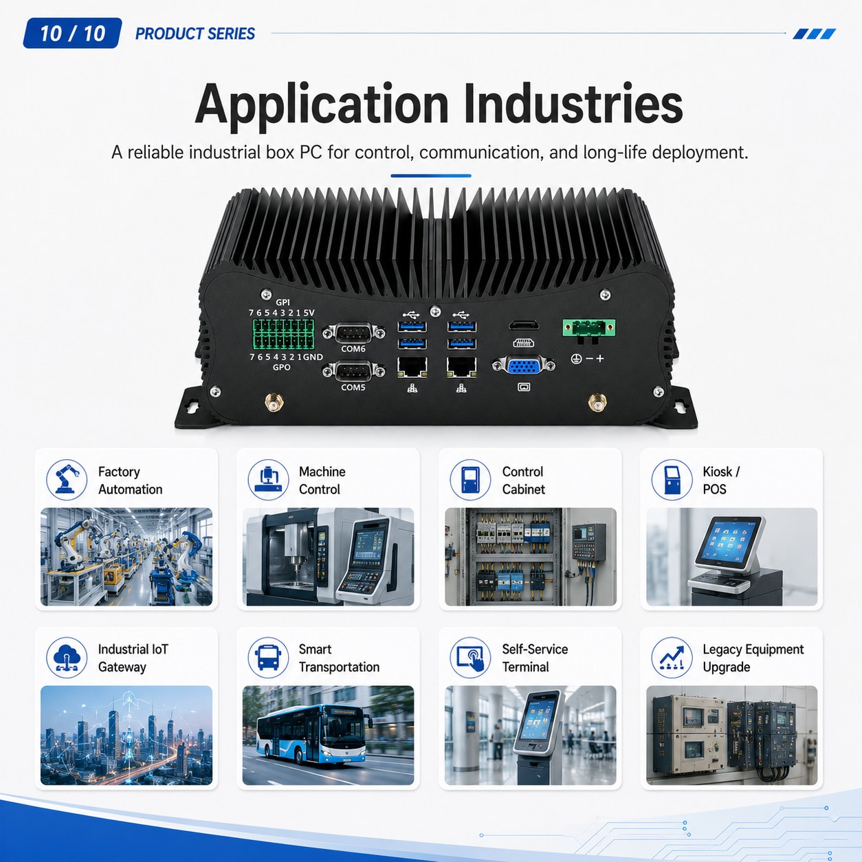 industrial pc manufacturer JIERUICC