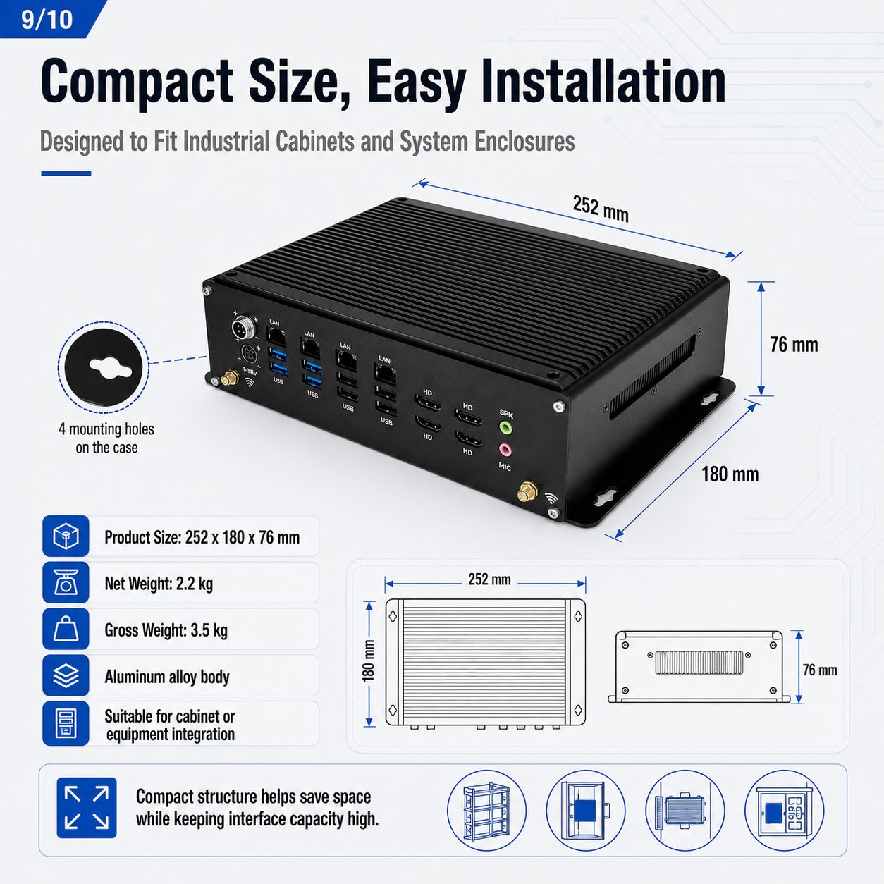 industrial box pc GB5000
