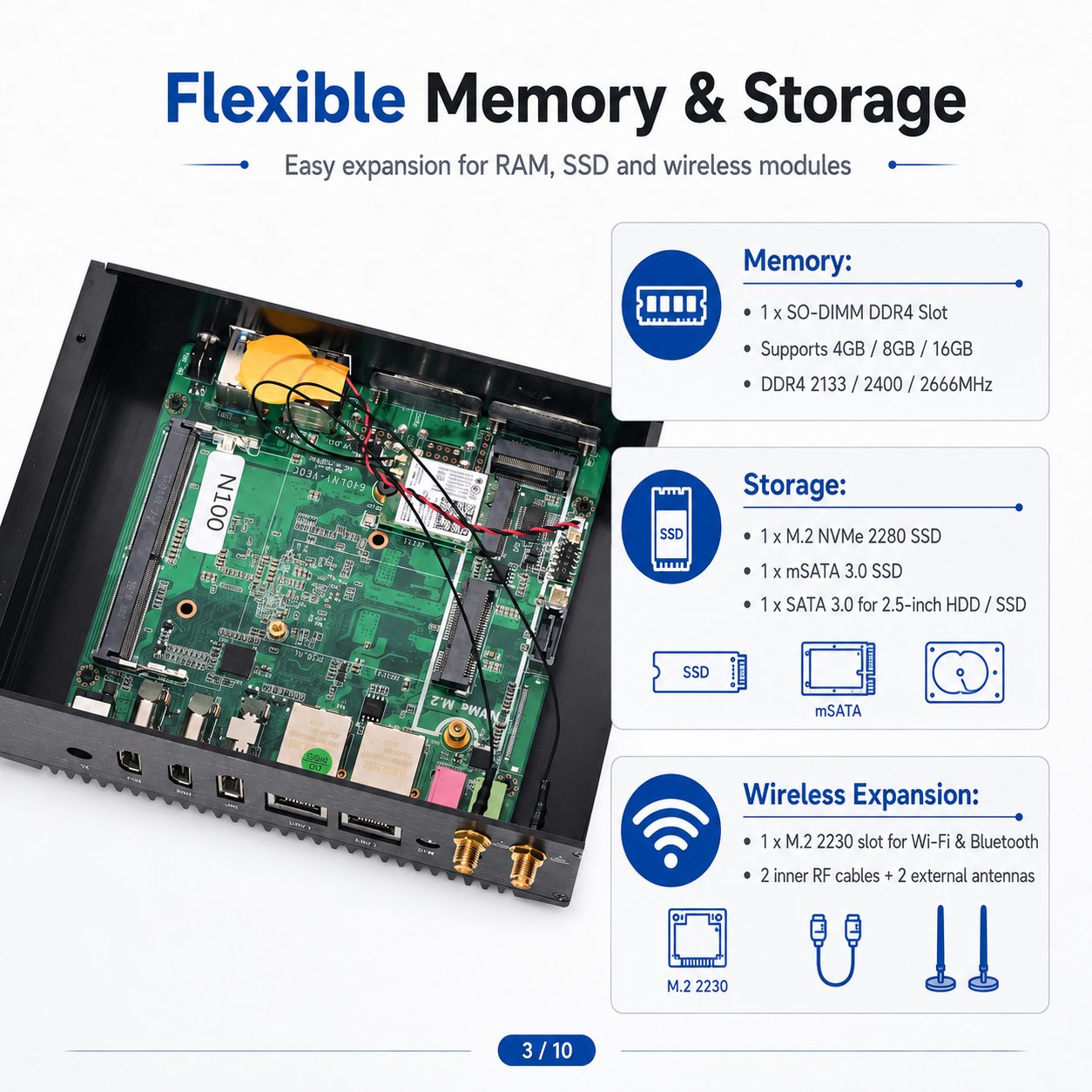 fanless mini pc n100