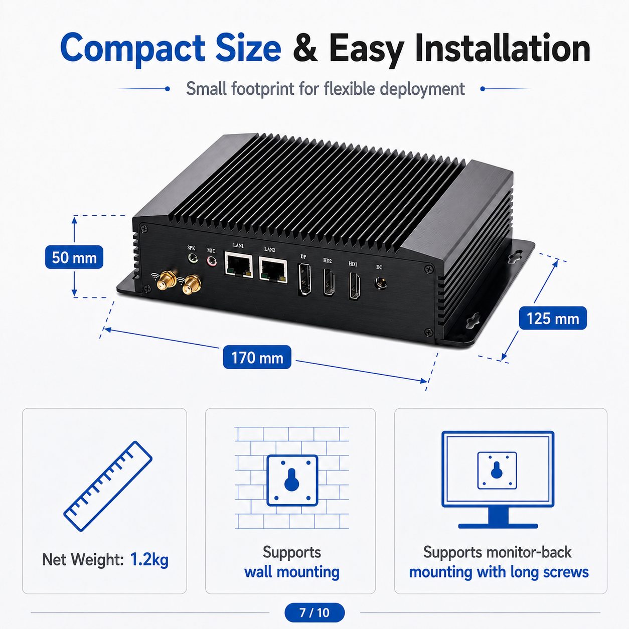 fanless mini pc n100