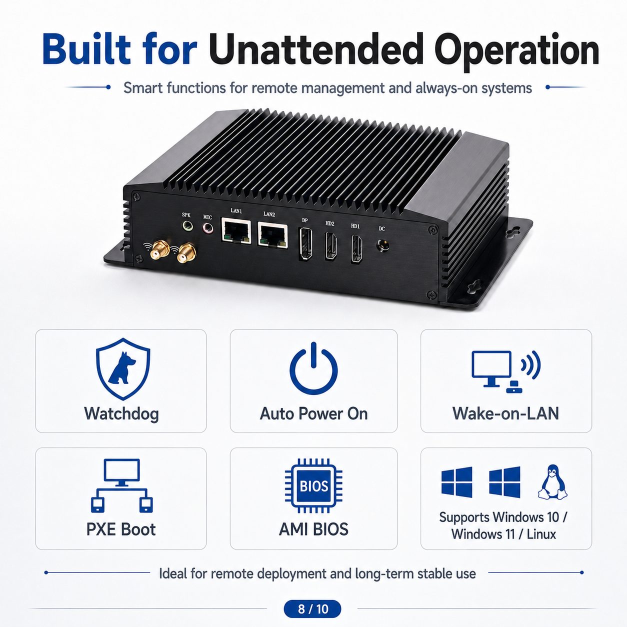 fanless mini pc n100