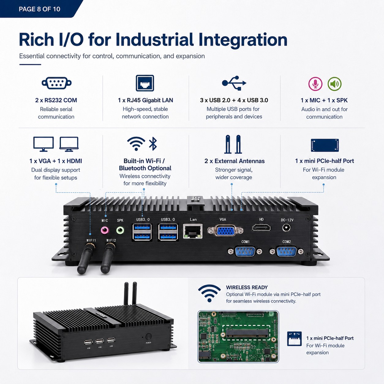industrial box pc GT3000