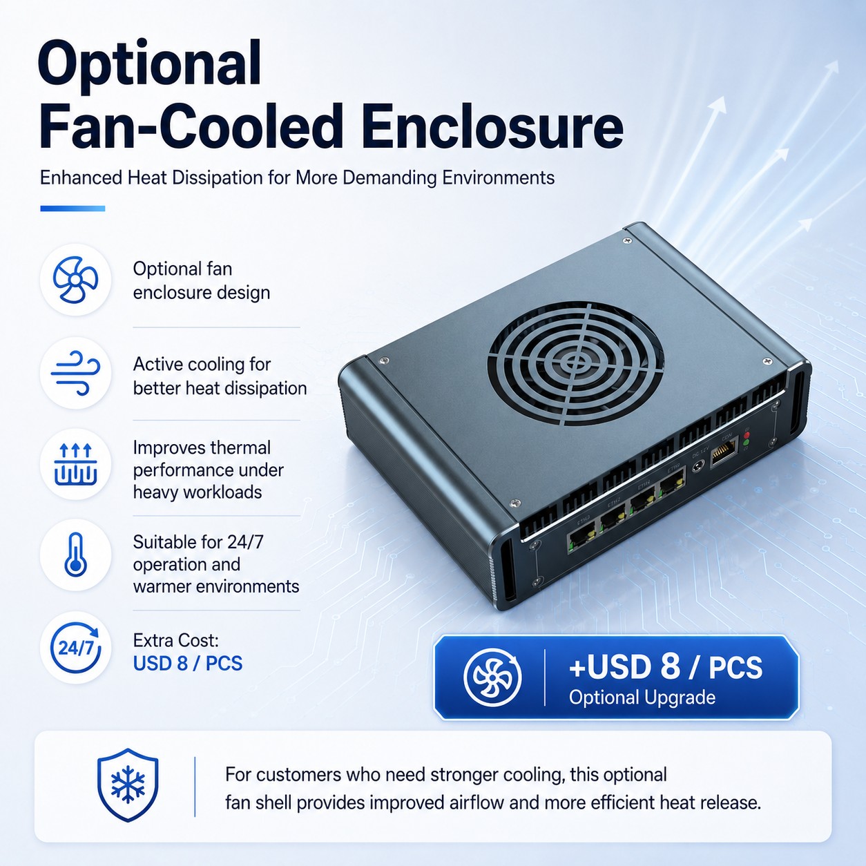 mini firewall pc with fan