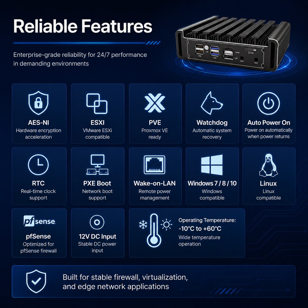 4 lan firewall pc