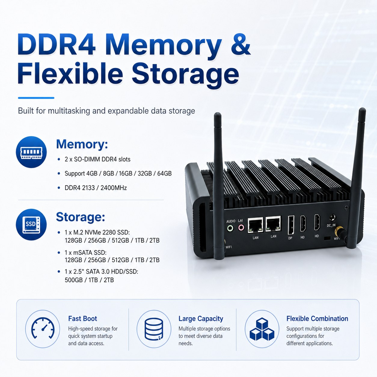 China fanless mini pc supplier