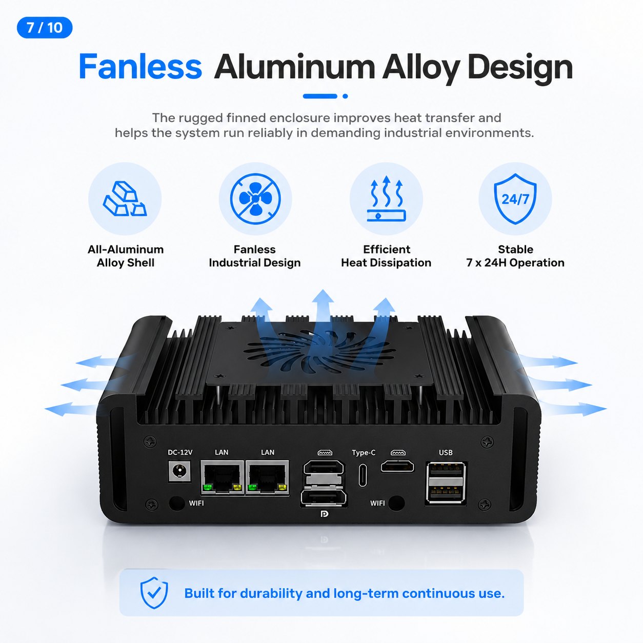fanless industrial mini pc