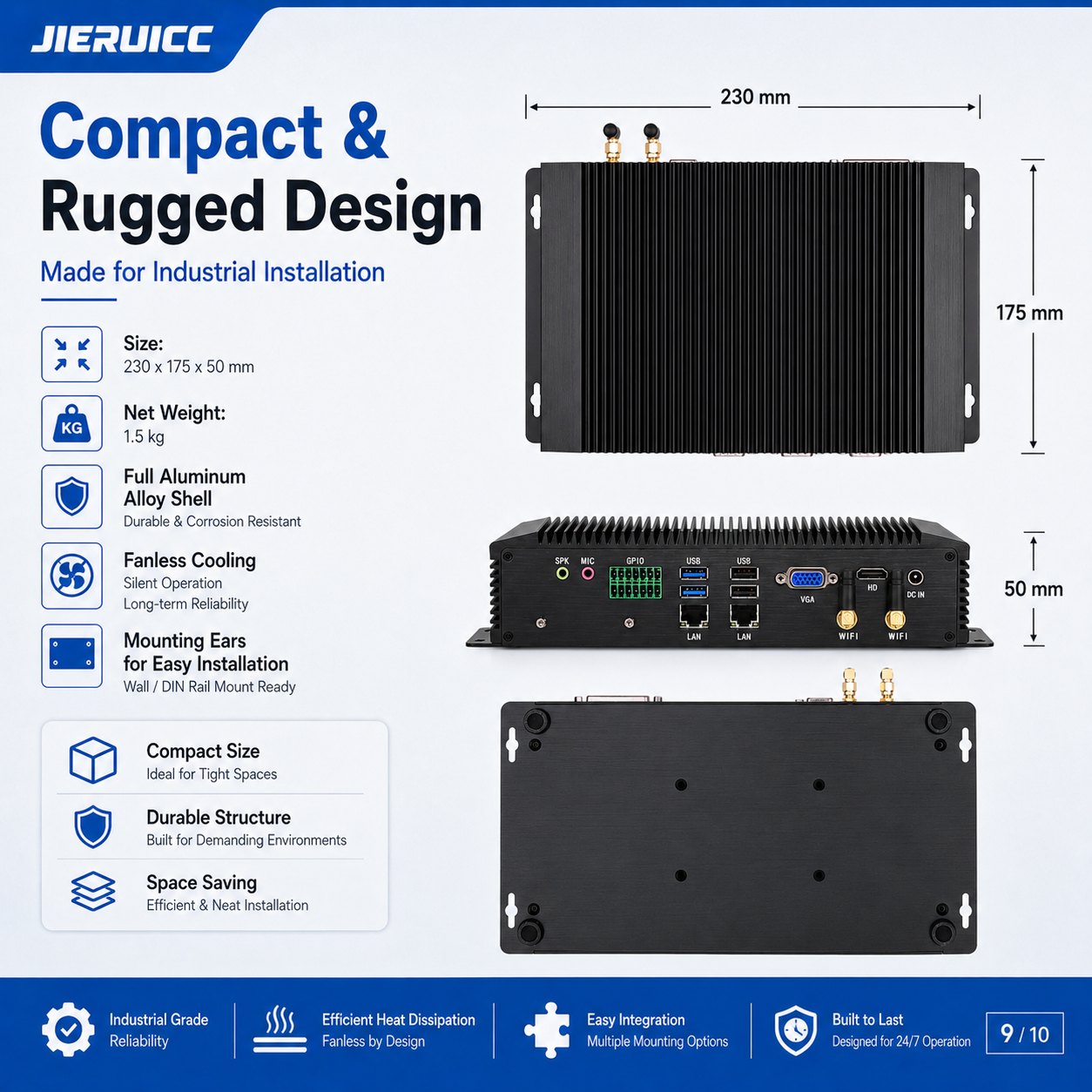 fanless mini pc for kiosk