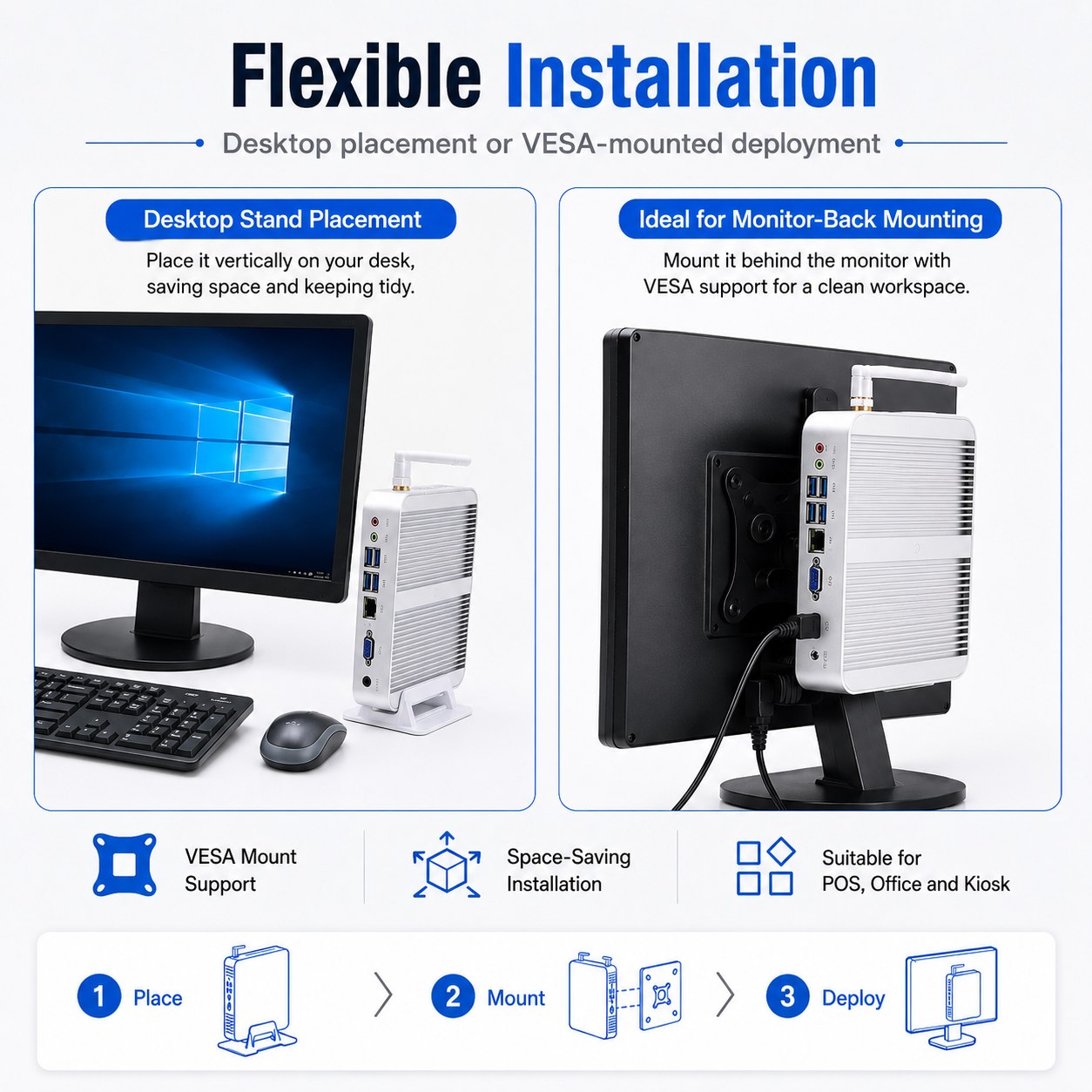 fanless mini pc supplier