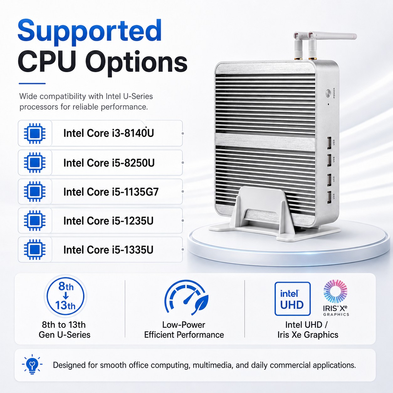 fanless mini pc supplier