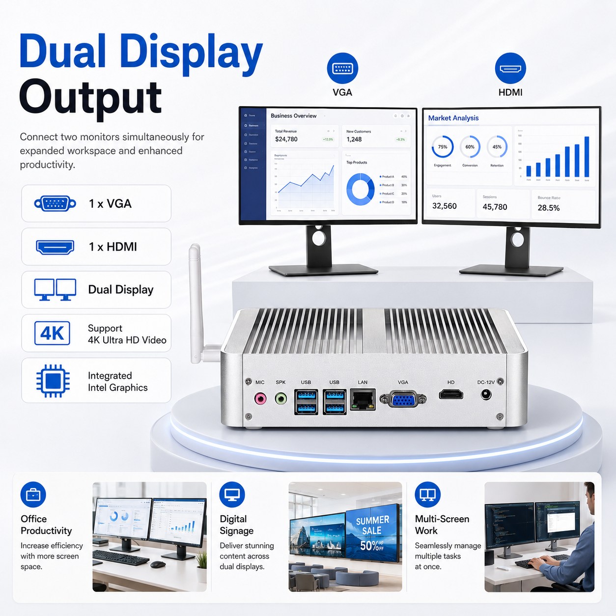 fanless mini pc supplier