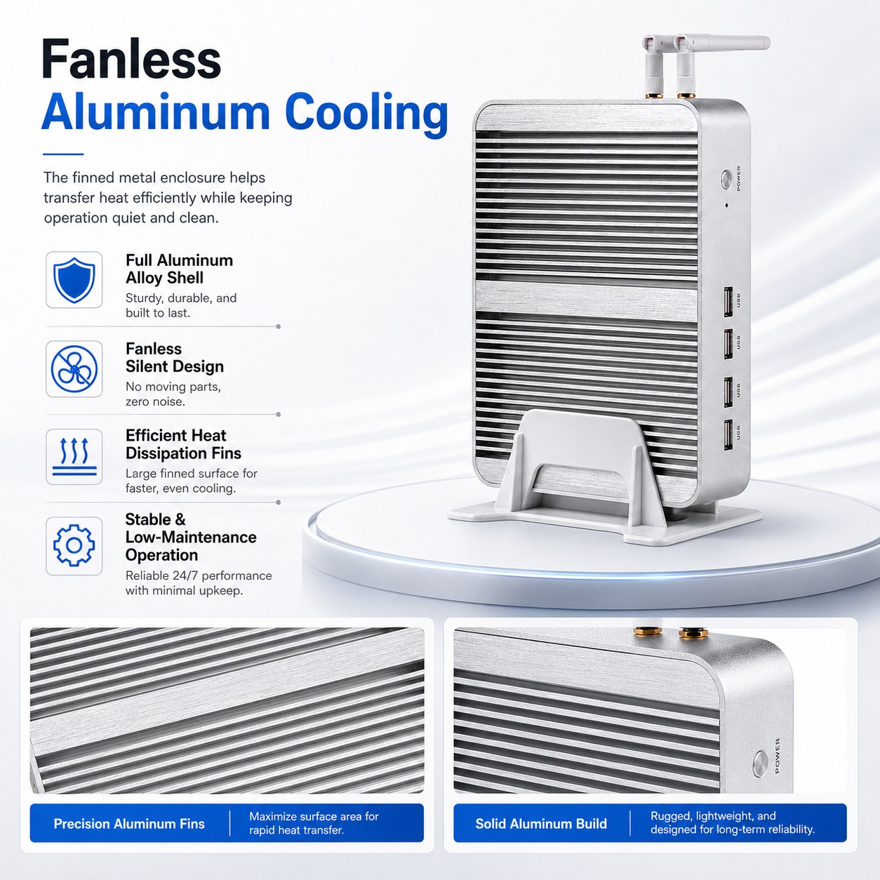 fanless mini pc supplier