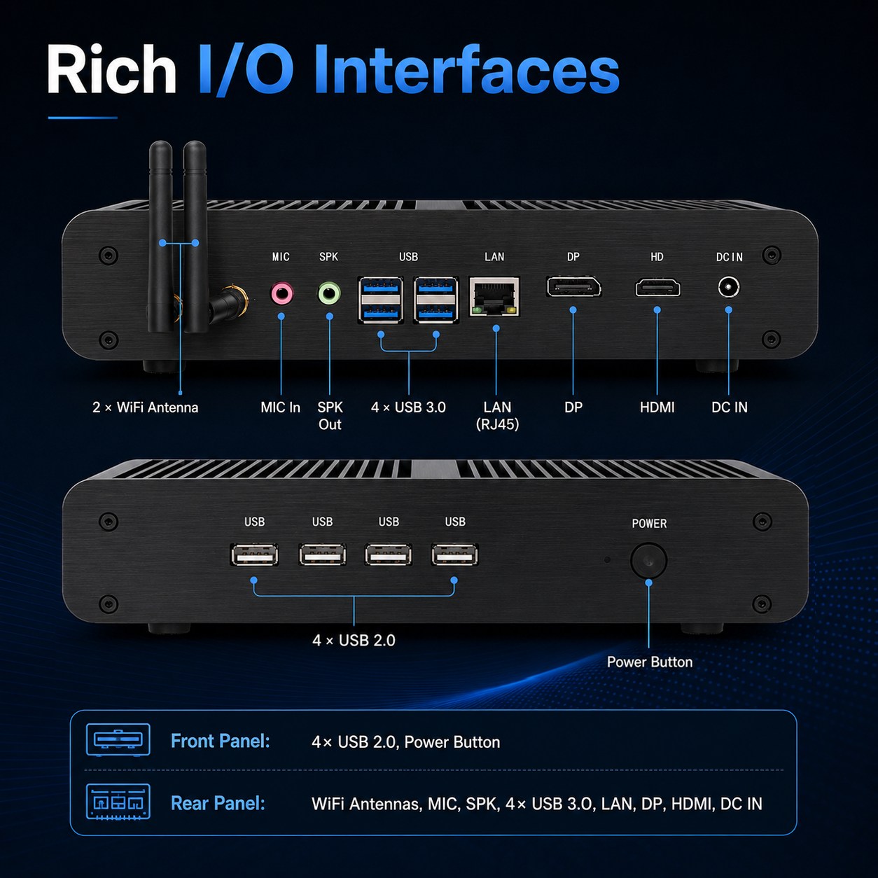 fanless mini pc supplier