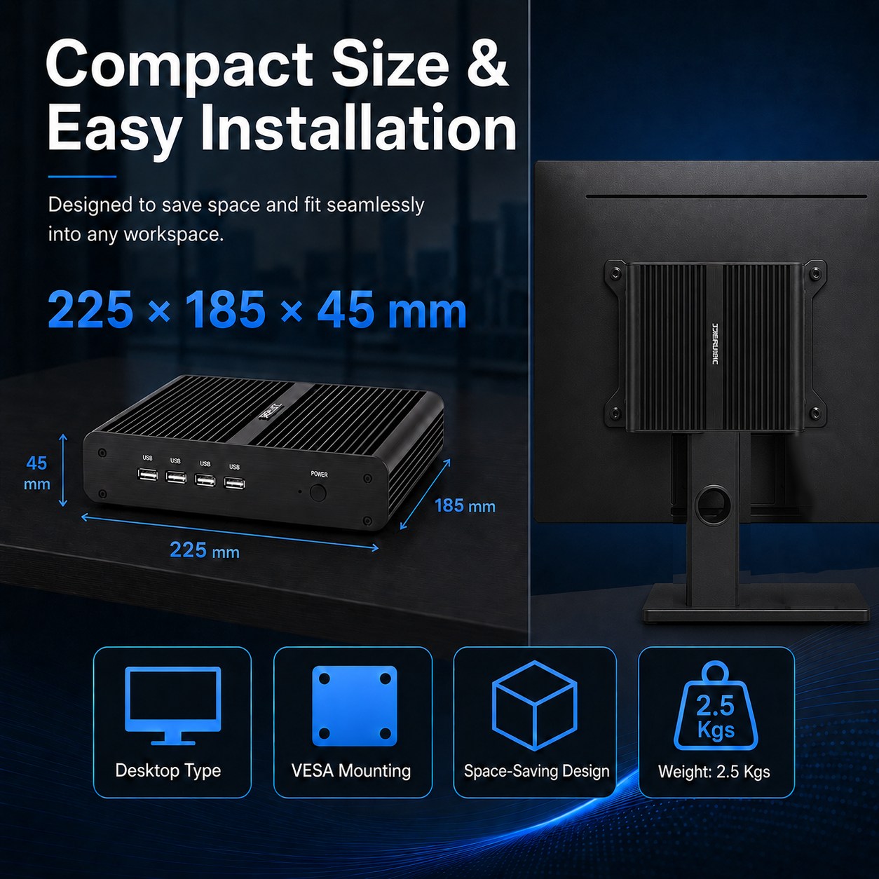 fanless mini pc supplier