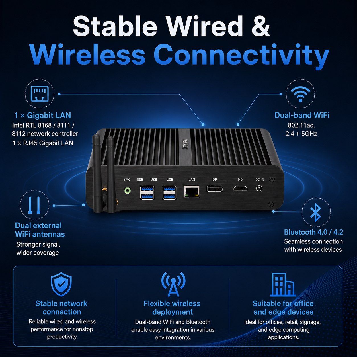 fanless mini pc supplier
