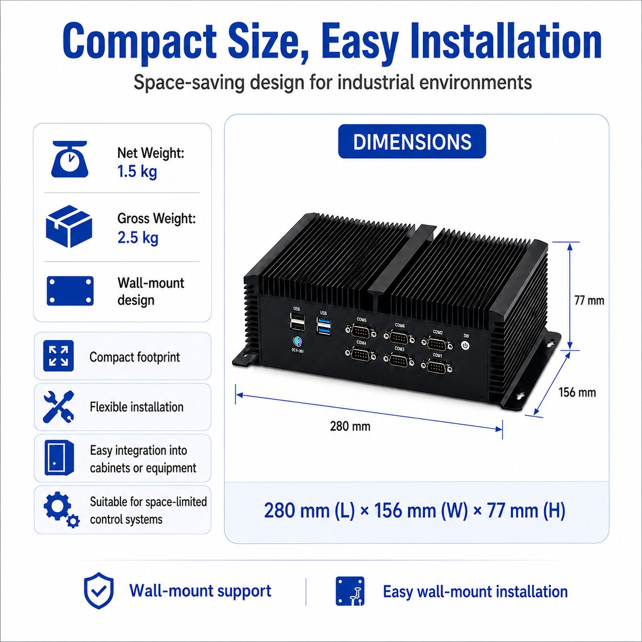 industrial mini pc GT9000
