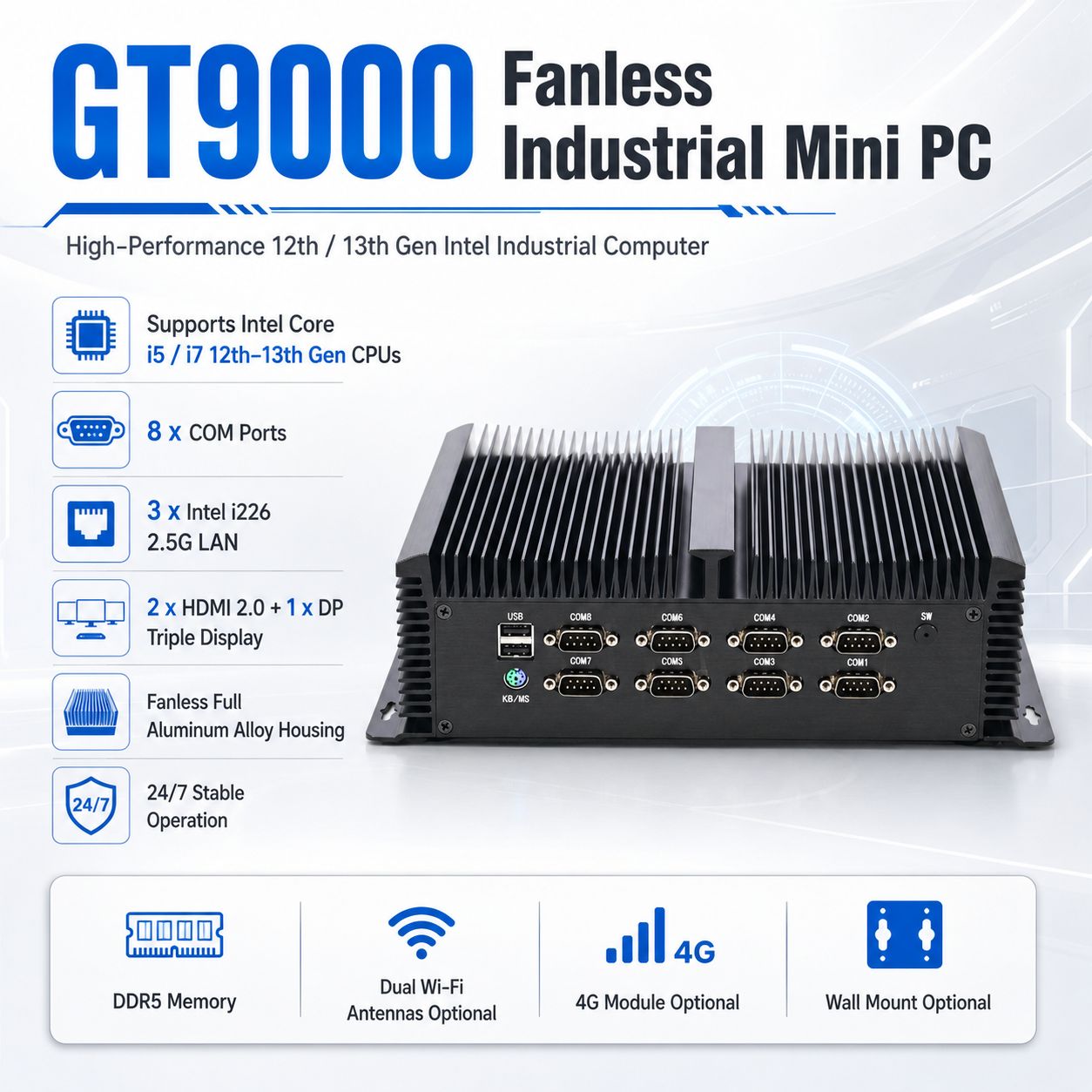 industrial box pc ultra 7 150U