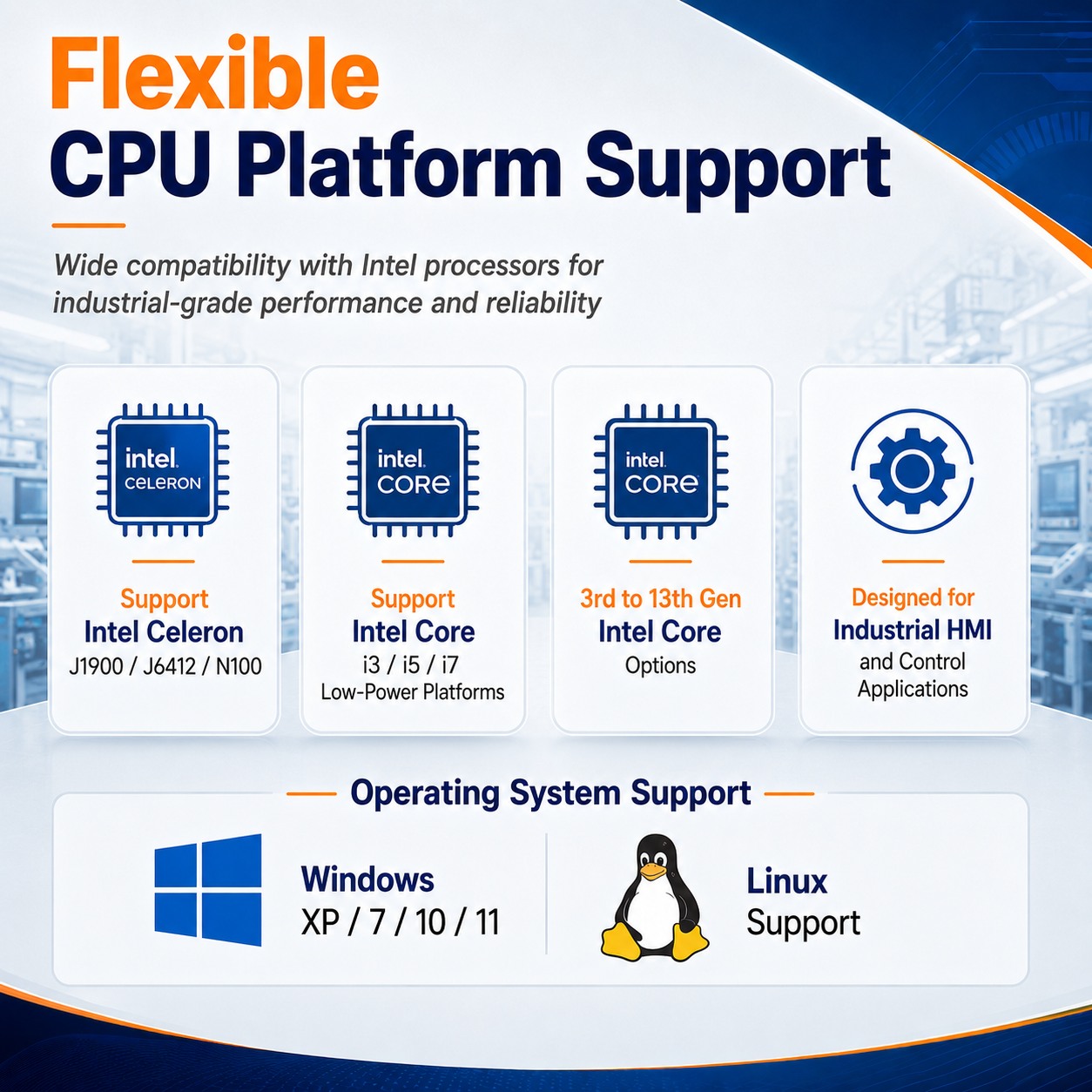 21.5inch Embedded Panel Pc