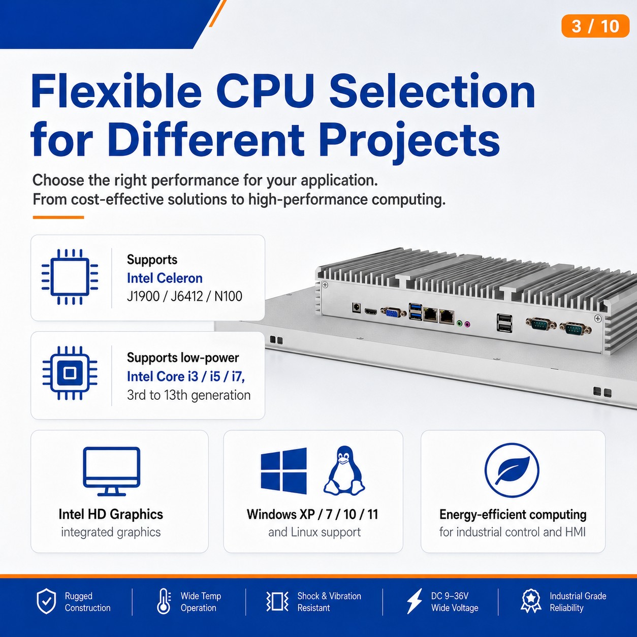 3 Industrial Pane Pc Manufacturer Jieruicc