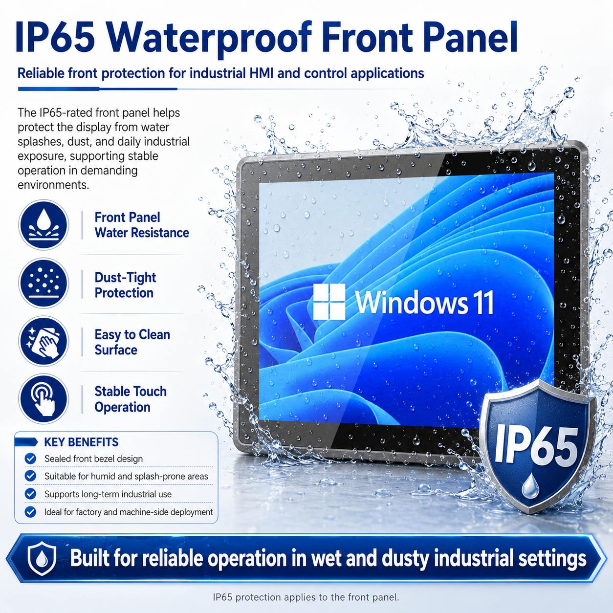 12.1 inch industrial panel PC